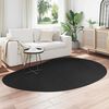 vidaXL Tapis HUARTE Noir 160 x 230 cm Polyester