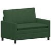 vidaXL Canap&eacute; Vert Jungle 126 x 81 x 87,5 cm Tissu
