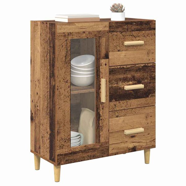 vidaXL Buffet Bois Ancien 69,5 x 34 x 90 cm Bois d'ing&eacute;nierie