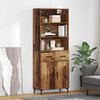vidaXL Haut Armoire Bois ancien 69,5 x 34 x 180 cm Bois d'ing&eacute;nierie