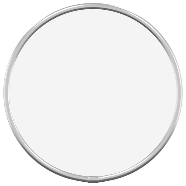 vidaXL Miroir mural Argenté Ø 20 cm Rond