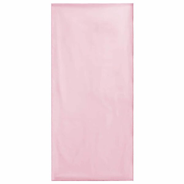 vidaXL Serviettes de chaise d'ext&eacute;rieur 2 pcs Rose 130 x 60 cm