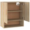 vidaXL Armoire murale Ch&ecirc;ne sonoma 60x31x70 cm Bois d'ing&eacute;nierie