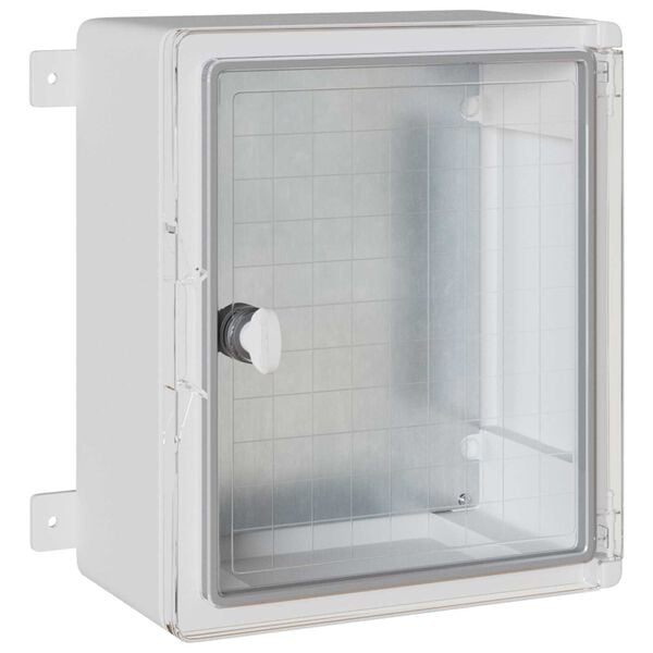 vidaXL Armoire de contr&ocirc;le Gris 30 x 16,5 x 35 cm Plastic ABS