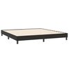 vidaXL Sommier &agrave; lattes de lit avec matelas noir 200x210 cm Velours