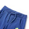 Pantalon de surv&ecirc;tement pour enfants bleu m&eacute;lange 104