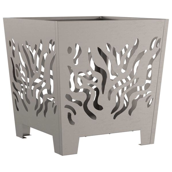 vidaXL Braise Marron 40 x 40 x 40 cm Acier