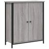 vidaXL Buffet sonoma gris 70x30x80 cm bois d'ing&eacute;nierie