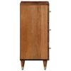 vidaXL Armoire latérale 40x33x75 cm bois massif de manguier