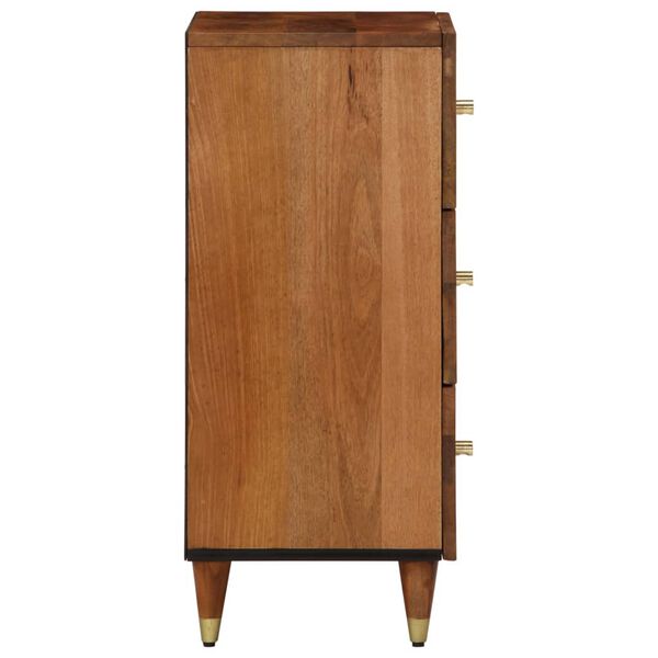 vidaXL Armoire latérale 40x33x75 cm bois massif de manguier