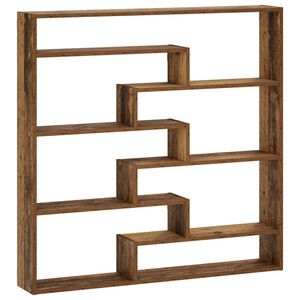 vidaXL &Eacute;tag&egrave;re Murale Bois ancien 103 x 17 x 102 cm Bois d'ing&eacute;nierie