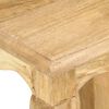 vidaXL Ensemble de tables gigognes 3 pcs bois de manguier massif