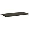 vidaXL Coussin de banc SOEST 100 % polyester Anthracite