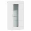 vidaXL Ensemble meuble TV FLORIN Blanc brillant Bois d'ing&eacute;nierie