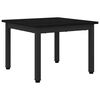vidaXL Table basse Ch&ecirc;ne noir 50 x 50 x 36 cm Bois d'ing&eacute;nierie