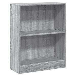 vidaXL Biblioth&egrave;que Sonoma gris 60x24x76 cm Bois d'ing&eacute;nierie