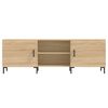 vidaXL Meuble TV ch&ecirc;ne sonoma 150x30x50 cm bois d'ing&eacute;nierie