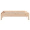 vidaXL Lit empilable sans matelas 75x190 cm bois pin massif