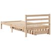vidaXL Cadre de lit sans matelas 90x200 cm bois de pin massif