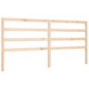 vidaXL Cadre de lit sans matelas 200x200 cm bois massif de pin