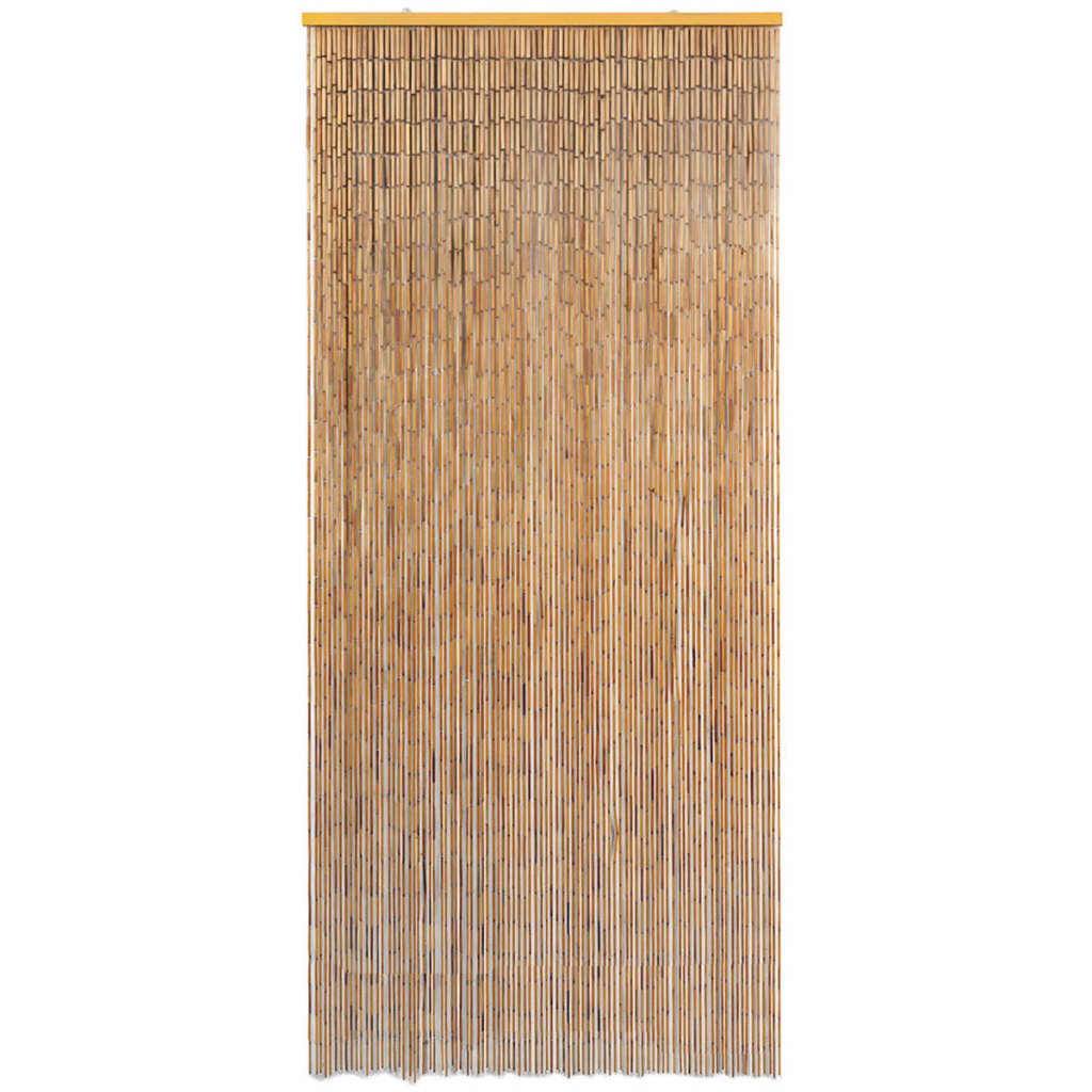 Rideau de porte contre insectes Bambou 90 x 200 cm A3L2 