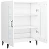 vidaXL Buffet blanc 69,5x34x90 cm bois d'ingénierie