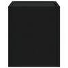 vidaXL Tables de chevet murales 2 pcs noir 45x30x35 cm