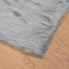 vidaXL Tapis en fausse Tafalla Gris 60 x 110 cm Polyester