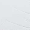 vidaXL Matelas Blanc 200 x 200 cm Tissu jacquard