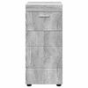 vidaXL Ensemble d'armoire de salle de bain TULUM Gris Sonoma