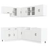vidaXL Ensemble d'armoires de cuisine 11 pcs Lucca bois d'ing&eacute;nierie
