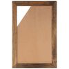 vidaXL Cadres photo 2 pcs 50x70cm Bois de récupération solide et verre