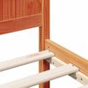 vidaXL Cadre de lit Marron 75 x 190 cm Bois de pin massif