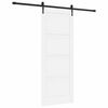 vidaXL Porte coulissante ORKDAL 83 x 211 cm Bois d'ing&eacute;nierie
