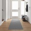 vidaXL Tapis Couloir Gris clair 80 x 500 cm 100% Polypropylène