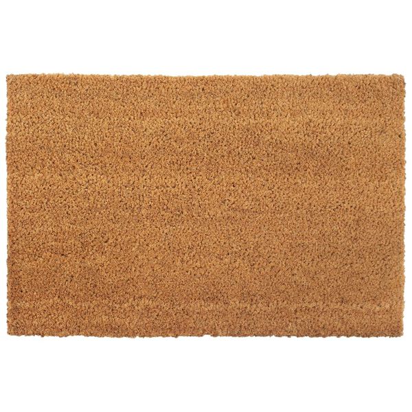 vidaXL Paillasson 2 pcs Fibre de coco 24 mm 40 x 60 cm Naturel
