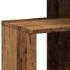 vidaXL Table d'appoint vieux bois 36x30x56 cm bois d'ingénierie