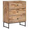 vidaXL Buffet Bois de teck recyclé 60x30x75 cm