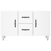 vidaXL Buffet blanc 100x36x60 cm bois d'ingénierie