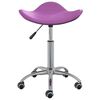 vidaXL Chaise de bureau Violet Similicuir