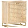 vidaXL buffet dor&eacute; 60x30x70 cm bois de manguier massif
