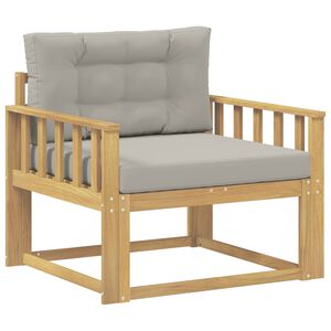 vidaXL Sofa de milieu ext&eacute;rieur Polyester Blanc
