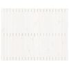 vidaXL Tête de lit murale Blanc 140x3x110 cm Bois massif de pin