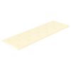 vidaXL T&ecirc;te de lit murale 12 pc Cr&egrave;me Simili cuir