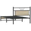 vidaXL Cadre de lit sans matelas chêne sonoma 100x190 cm
