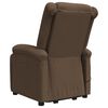vidaXL Fauteuil Marron Tissu