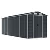 vidaXL Abri de jardin anthracite 191x555x198 cm acier galvanis&eacute;