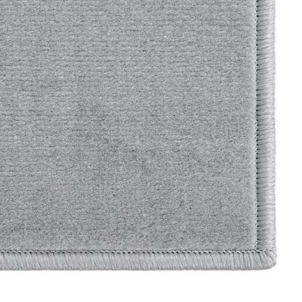 vidaXL Tapis BCF Gris 100x300 cm
