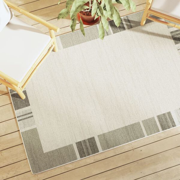 vidaXL Tapis int&eacute;rieur ext&eacute;rieur &agrave; poils courts 120x180cm