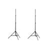 vidaXL Supports de lumi&egrave;re 2 pcs Hauteur 78-210 cm